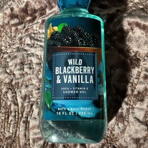 Brand New Wild BlackBerry and Vanilla shower gel